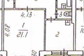 ПРОДАМ 45.1м²